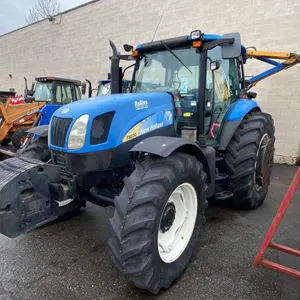2010 NEW HOLLAND T6030, TRACTOR, BLUE, VIN ZABD01736,