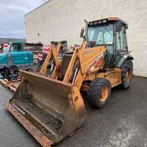 2005 CASE 570MXT TURBO,  FRONT END LOADER, YELLOW, VIN JJG0301772,