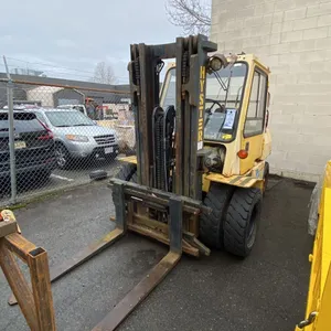1993 HYSTER H80XL FORKLIFT, YELLOW, VIN G005D02292P,