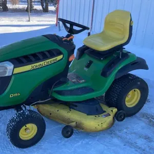 K91. 2017 John Deere D155 Riding Lawn Mower