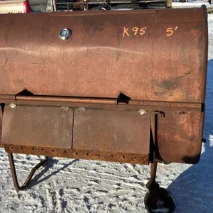 K95. 5 ft Shop Built pig cooker/smoker