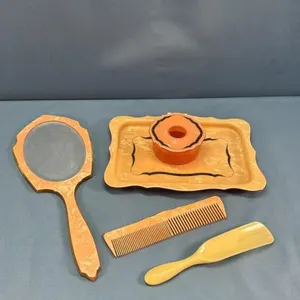 1940'S BAKELIGHT DRESSER PIECES