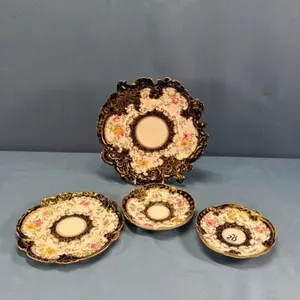 ORNATE STAFFORDSHIRE PIECES