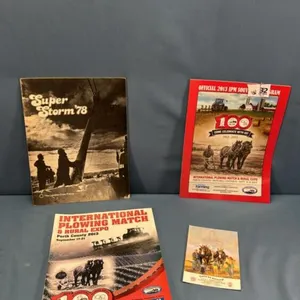 (2) 2013 IPM SOUVENIR BOOKLETS & SUPER STORM 78'