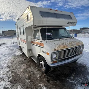 SALVAGE UNIT: 1977 GMC Vandura Motorhome (White)
 UNRESERVED