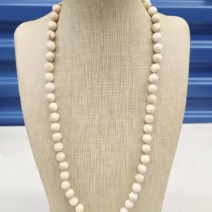 Polished Stone Necklace Set