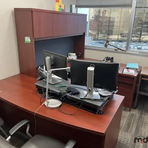 U-Shaped Desk w/ (2) Chairs & Mat
 UNRESERVED