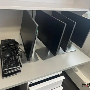 (4) Dell Monitors w/ Keyboards & Mouse 
 UNRESERVED