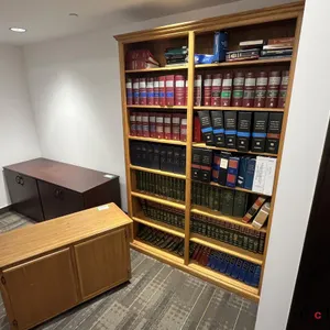 Storage Credenza & Bookshelf (Contents Not Included)
 UNRESERVED