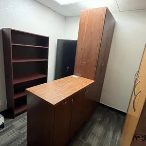 Bookshelf & (2) Cupboards (Black Cabinet Not Included)
 UNRESERVED