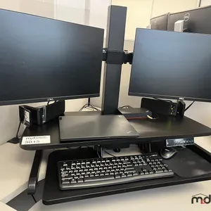 Sit/Stand Riser Desk (Power w/ Monitor Arms)
 UNRESERVED