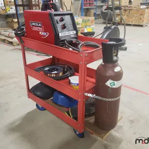 Lincoln Electric Mig Pak 10 w/ Cart & Tank
 UNRESERVED