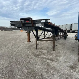 2007 Kaufman Tri/A 3 Car Open Car Carrier Trailer