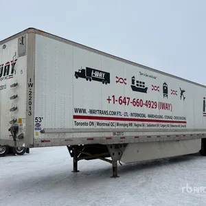 2022 Utility 4000D-X 53 ft x 102 in T/A Van Trailer