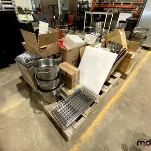 Various Pots, Metal Racks, Cutting Boards, Containers & More
 UNRESERVED