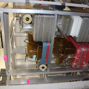 Aluminum Rack and Contents