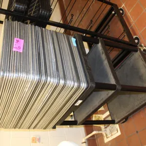 Plastic Cart and Baking Pan