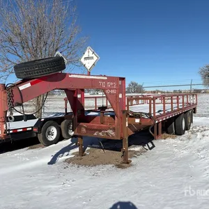 20 ft T/A Gooseneck Equipment Trailer
