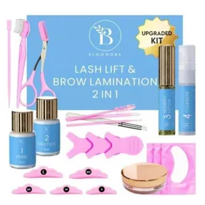 Brow and Lash Lift Kit by LBS Beauty, 2-in-1 Lash Lift and Brow Lamination