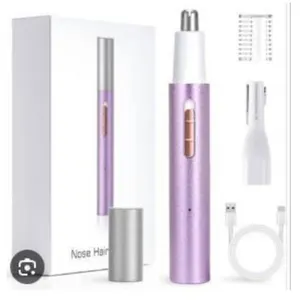XJQ-3029-2T-PL Nose Hair Trimmer with Rechargeable Design and Waterproof Features