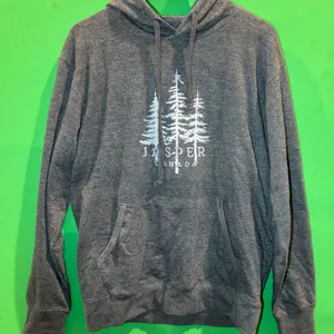 Gray Hooded Sweatshirt by River Wear – Size L