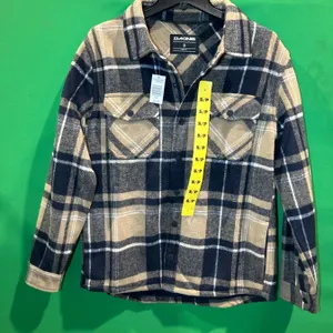 Dakine Plaid Shirt Jacket, Size Small, Made in China