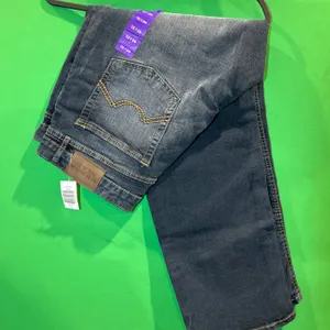 Men’s Denim Jeans, Size 40×31, Indigo Color