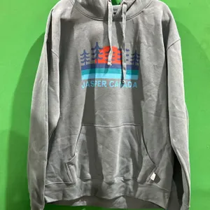 Lago Apparel Co. Adult Pullover Hoodie, Jasper Canada Design, Size 2XL