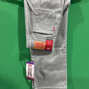 Levi’s Carpenter Jean Pants for Girls, Size 10, Gray Color