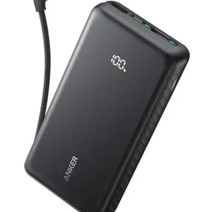 Anker A1691 Zolo Power Bank 20K/30W with Built-in USB-C Cable
