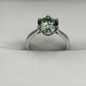 $1800 APPRAISED 3.00 CARAT ROUND CUT SOLITAIRE RING