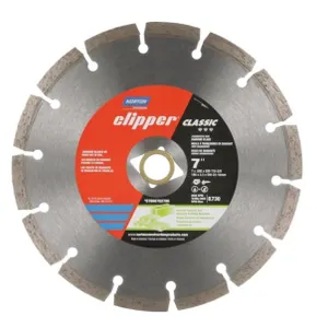 Norton 7-Inch Clipper Classic Diamond Blade, 7/8-Inch Arbor
