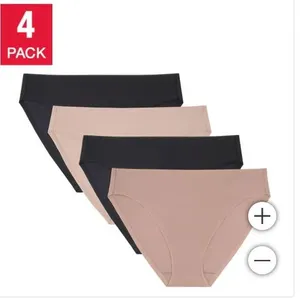 Halston Women’s Smoothwear Bikini, 4-pack Size XXL