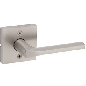 Weiser SHD12 Lisbon Satin Nickel Dummy Lever Lock, Set of 2