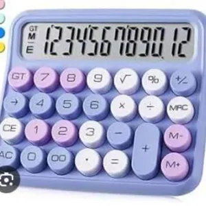 JPJSQ-Zihunse Electronic Calculator with Solar and AAA Battery Power