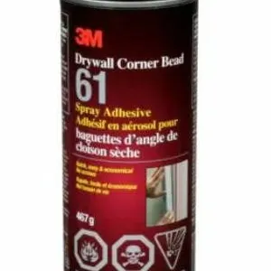 3M™ Drywall Corner Bead Spray Adhesive, 61, red tint 467g x 2