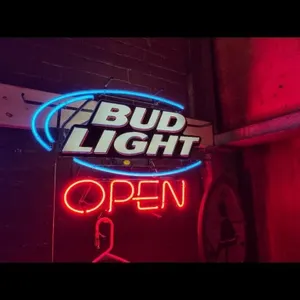 Bud Light Open Neon Sign - Illuminated Advertising