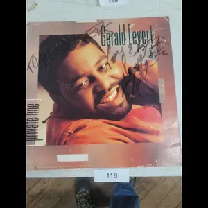 Gerald Levert Autographed Private Line Album