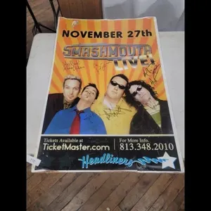 Smash Mouth Live Poster - Autographed, November 27