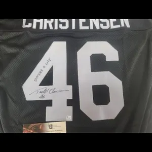 Christensen Jersey - Signed, Number 46, Black