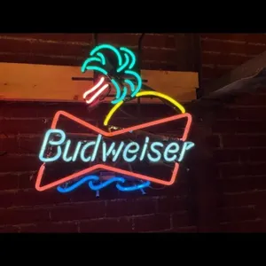 Budweiser Neon Sign - Vintage Bar Decor