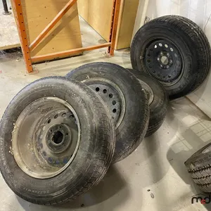 (4) Vehicle Tires w/ Rims
 UNRESERVED