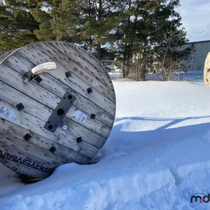(2) Cable Reels
 UNRESERVED