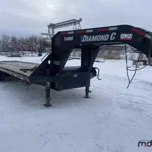 2021 Diamond C 30' T/A Gooseneck Equipment Trailer 
 UNRESERVED