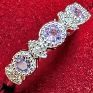 SILVER(2.24G), AMETHYST RING