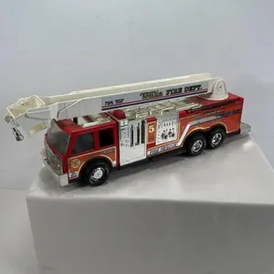 TONKA FIRE TRUCK WITH LADDER & BASKET
