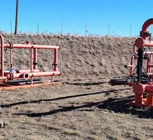 HCI frac tank manifold