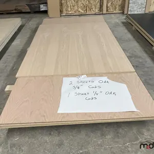 (2) Sheets of 5/8" Oak & Sheet of 1/4" Oak
 UNRESERVED