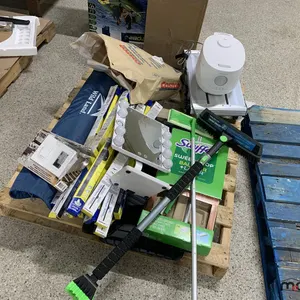 Rice Cooker, Camp Umbrella, Swiffer, Yard Waste Bags, Bench, Wiper Blades & More
 UNRESERVED