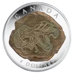 
2009 $4 Dinosaur Collection: Tyrannosaurus Rex - Pure Silver Coin
SKU: 623429
